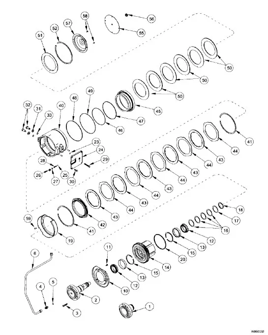 195067A2 - Диск сепар. муфты тормоза парк. КПП диап. TG/Mg.